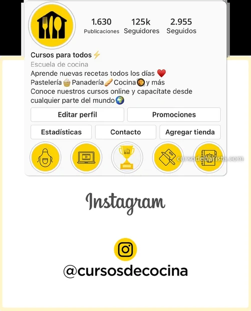 La comunidad de la escuela en Instagram, 125 mil seguidores